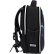 Рюкзак "deVENTE. Junior. Turbo Galaxy" школьный жесткий 35x27x13 см (14 л) вес 800 г, плотный износостойкий полиэстер с водоотталкивающей пропиткой, 2 отделения (одно отделение на молнии с разделителями для учебников и органайзером, другое отделение 