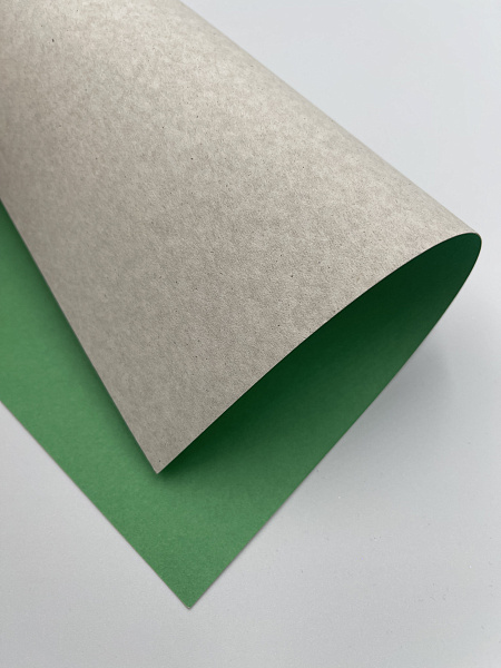 Набор картона цветного А4, 190 г/м, ЗЕЛЁНЫЙ, немелованный, односторонний, по 50 листов