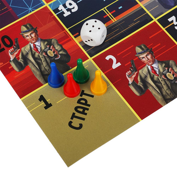 Игра настольная (ходилка) "Умные игры" Мафия