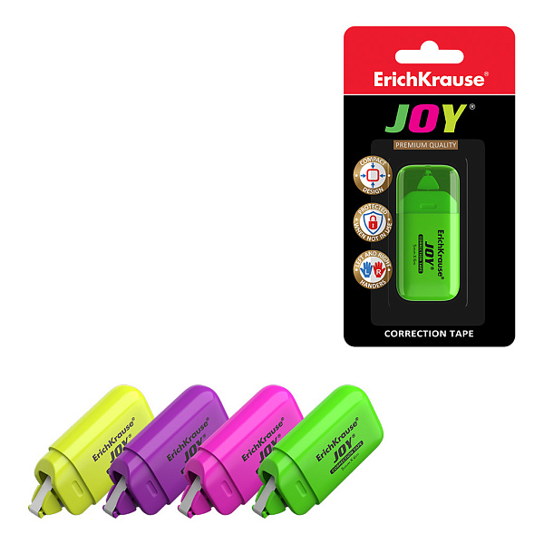 Корректир. лента 5мм х 6м ErichKrause® JOY блистер