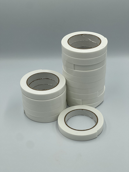 Клейкая лента двусторонняя на вспененной основе 17мм*2м (спайка 16 штук) цена за 1 штуку 