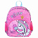 Рюкзак Hatber Kids -ЕДИНОРОГ-ПРИНЦЕССА- 27х23х11см полиэстер светоотраж. 1 отделение 3 кармана