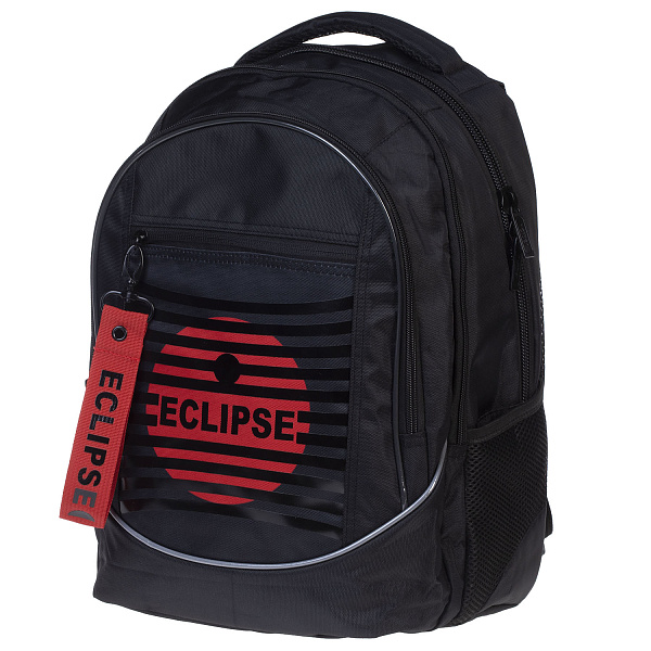 Рюкзак Hatber STREET -Затмение- 42х30х20см полиэстер нагрудная стяжка светоотраж. 3 отделения 4 кармана