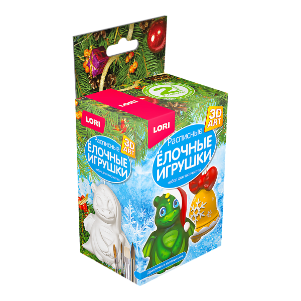 Игрушка- раскраска 3D Art "Дракончик и колокольчик"