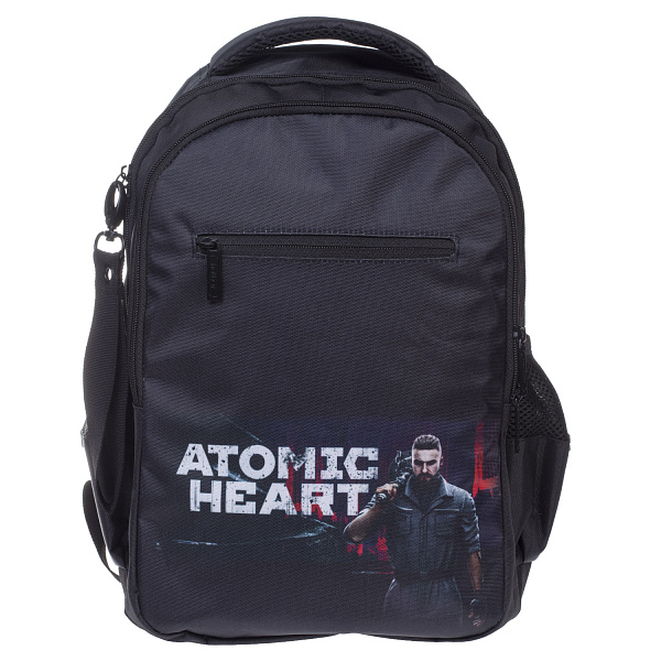 Рюкзак Hatber BASIC STYLE -Atomic Heart- 41х30х15 см полиэстер светоотраж. 2 отд. 3 кармана
