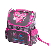 Ранец "deVENTE. Lite. Princess" школьный жесткий 34x27x20 см, вес 900 г, 1 отделение на молнии с кар