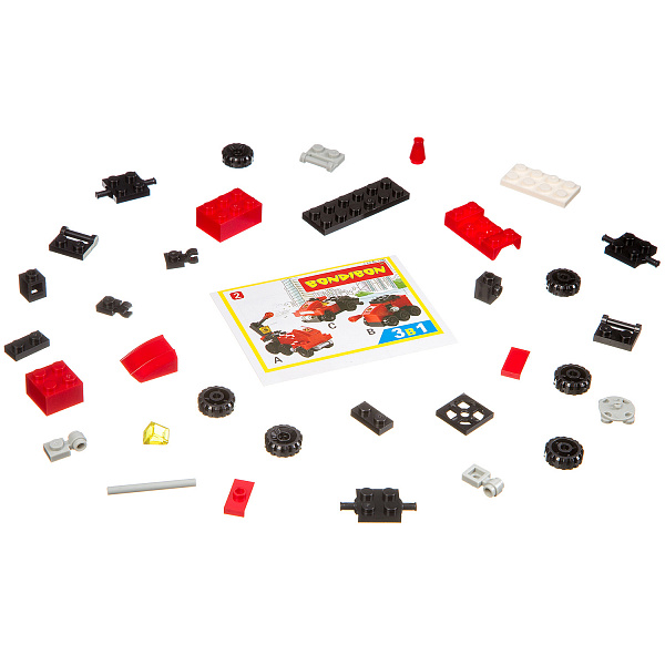 Мини-конструктор Bondibon пожарные, CRD в ассорт.8 видов