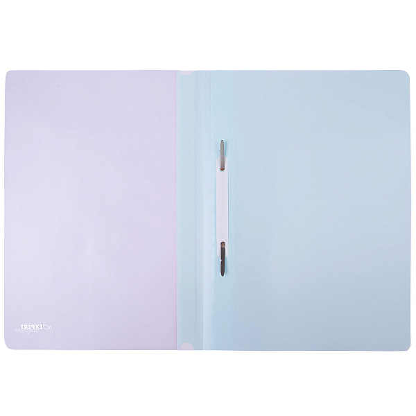 Скоросшиватель A4 140/180 мкм волокно бирюзовый "Expert Complete" Trend Pastel