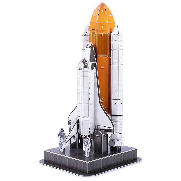 Сборная модель "REZARK" Серия "Космос" 87 эл. Космический челнок 20х18х38см