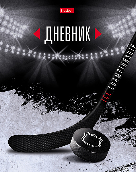 Дневник 1-11 кл. 40 л. тв.переплет "Я люблю хоккей" глянц. ламин