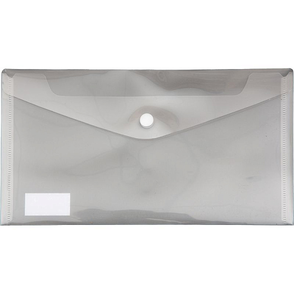 Папка-конверт на кн. DL "deVENTE" 180 мкм, полипропилен, прозрачная, 