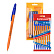 Набор из 8 ручек шариковых ErichKrause R-301 Stick Orange 0.7, СИНЯЯ (в пакете)