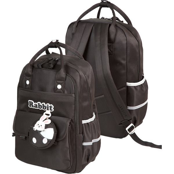 Рюкзак "deVENTE. Rabbit" подростковый 39x27x17 см (15 л) вес 500 г, высококачественный нейлон, двойн