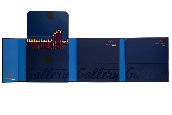 Карандаши 72 цв. "VISTA-ARTISTA" "Gallery"   заточенный, подарочная упаковка