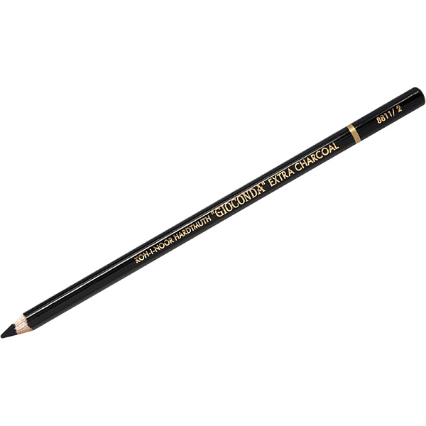 Уголь худож. искусственный в карандаше Koh-I-Noor Gioconda Extra 8811, HB 