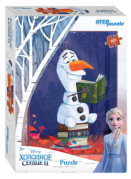 Пазлы 80 эл. "Холодное сердце - 2" (Disney)
