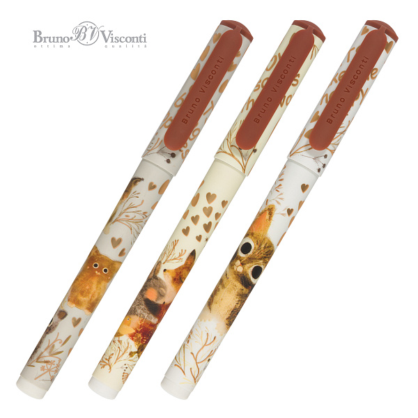 Ручка шариковая "DreamWrite. Сказочный день"  d 0.7 мм, Синие чернила, 3 вида   