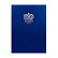 Папка адресная "Герб" бумвинил А4 синяя