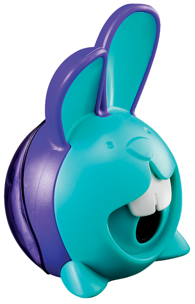 Точилка 1 отв. Maped CROC (ЗАЯЦ) интерактивная, с контейнером, дисплей