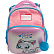 Рюкзак школьный "deVENTE. Choice. Cute Cat" жесткий 38x28x16 см (17 л) вес 1000 г, 1 отд. на молнии с разделителями для учебников, 1 отделение с органайзером, 2 боковых кармана сеткой на резинке, эргономичная формоустойчивая вентилируемая спинка (евр