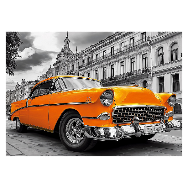 Пазл Премиальная коллекция 1000 эл. "Оранжевое ретро" "ФРЕЯ"