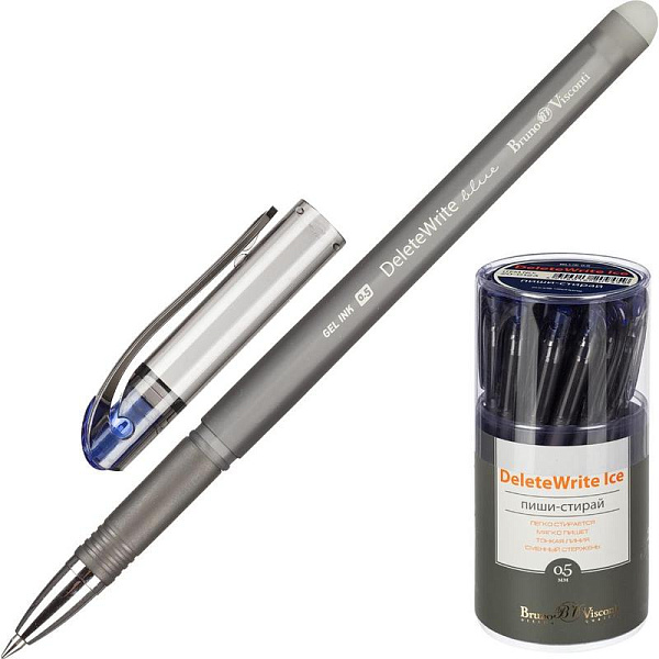 Ручка со стираемыми чернилами "Basic.DeleteWrite" 0.5 мм, СИНЯЯ