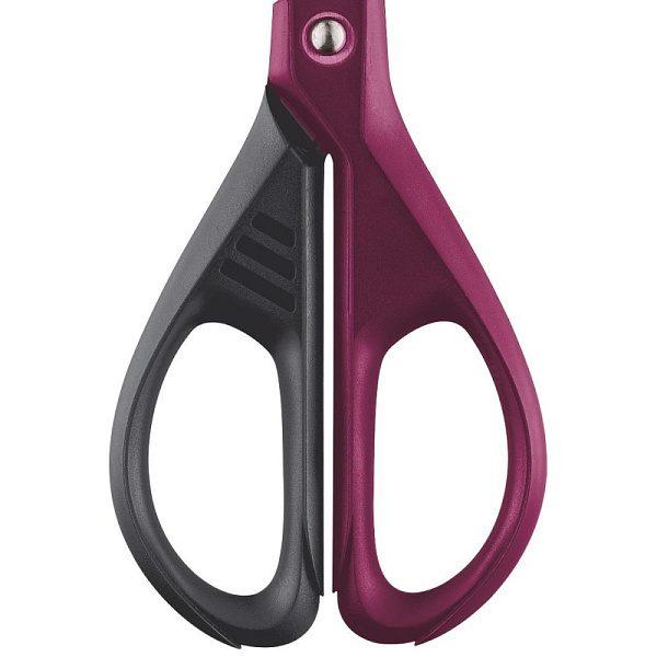 Ножницы 170 мм Maped ESSENTIALS GREEN DECO  эргономичные, симметричные, цв. ассорти, в блистере