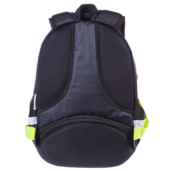 Рюкзак Hatber PRIMARY SCHOOL -Concept car- 38,5Х26Х17СМ полиэстер светоотраж. 2 отделения 2 кармана и 1 потайной на спинке