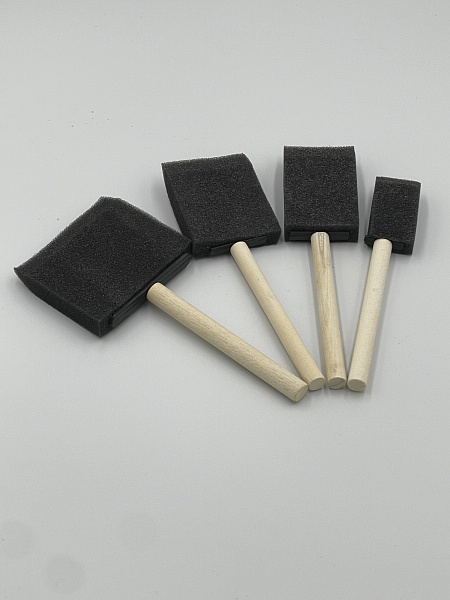Набор кистей-спонж 4 штуки
