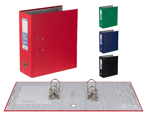 Папка-регистратор 125 мм "Expert Complete" Classic  PVC A4 синий