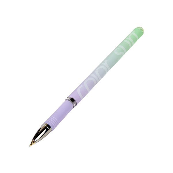 Ручка шариковая 0,5 мм "ColorSurf.Zefir" С ЧЕРНИЛАМИ НА МАСЛЯНОЙ ОСНОВЕ СИНЯЯ (3 цвета корпуса)