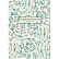 Блокнот А5 96 л. "Greenery Pattern" тв.переплет, печатный блок 70г/м2, обл. тв.лам.картон, резинка