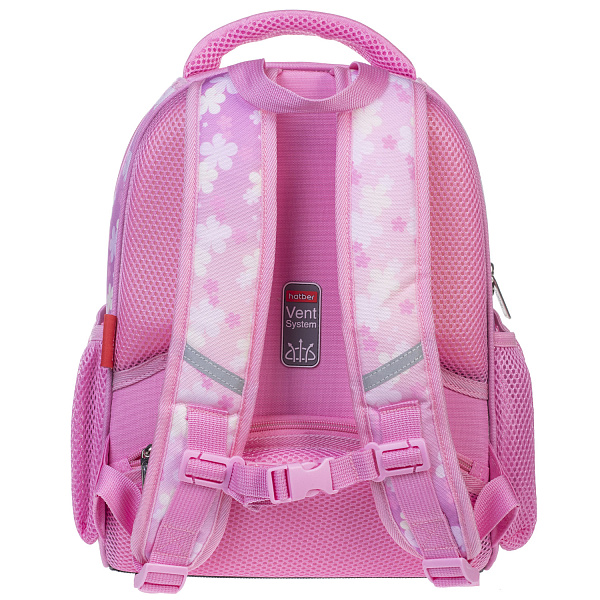 Рюкзак Hatber ERGONOMIC MINI -Аниме с котиком- 35Х27Х13см EVA материал нагрудная стяжка светоотраж. 1 отд. 2 кармана и 1 потайной на спинке