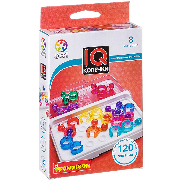 Логическая игра Bondibon IQ-Колечки, арт. SG 477 RU
