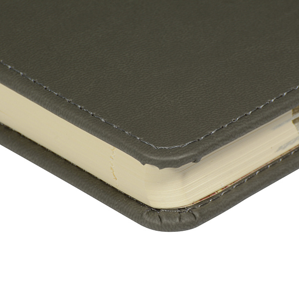 Ежедневник недат. А5 с индексами "VELVET INDEX" (СЕРЫЙ)