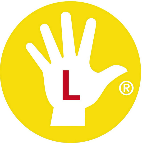 Ручка шариковая 0,5 мм Stabilo Left Right, СИНЯЯ, Д/ЛЕВШЕЙ F зеленый корпус