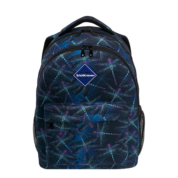 Рюкзак ErichKrause EasyLine® с двумя отделениями 20L Neon Dragonflies