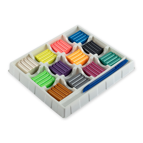 "Лео"   "Играй"   Пластилин восковой. Перламутровые цвета  144 г ( в картонной упаковке )  12 цв. 