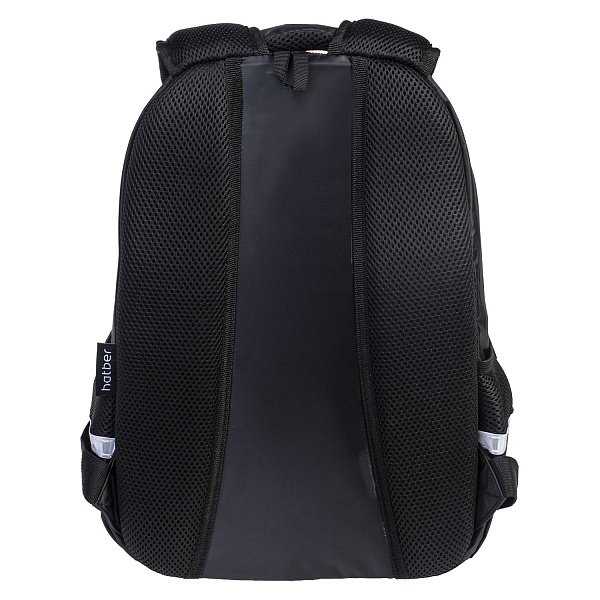 Рюкзак Hatber STREET -Сердце в ладонях- -40х26х19см- полиэстер светоотраж. 2 отделения 3 кармана