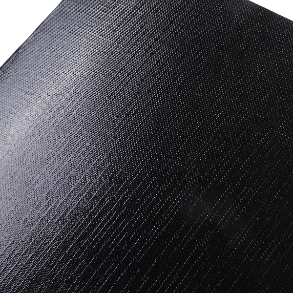 Тетрадь А4 96 л. кл. Бумвинил METALLIC Черная