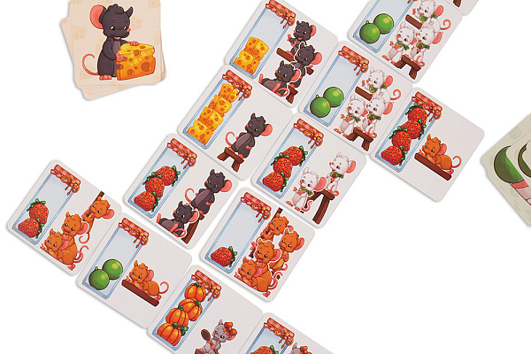 Игра настольная "Эврикус"  "Мышки в ряд"   