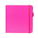 Блокнот для зарисовок Sketchmarker 140г/кв.м 13*21см 80л твердая обложка Неоновая фуксия