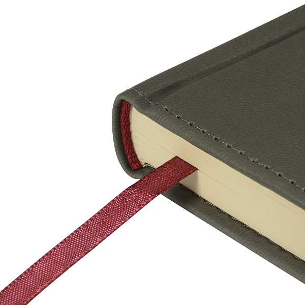 Ежедневник недат. А5 с индексами "VELVET INDEX" (СЕРЫЙ)