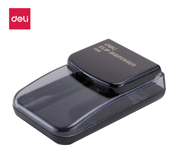 Скрепочница Deli магнитная ассорти картонная коробка