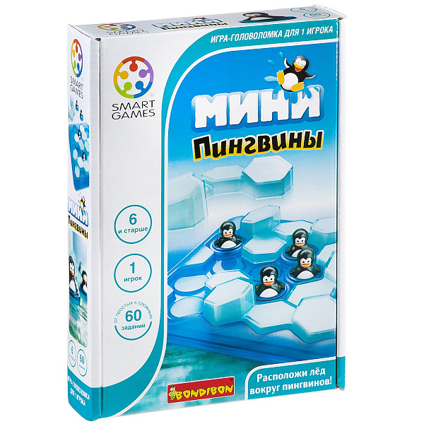 Логическая игра Bondibon Мини-пингвины, арт. SG 431 RU.