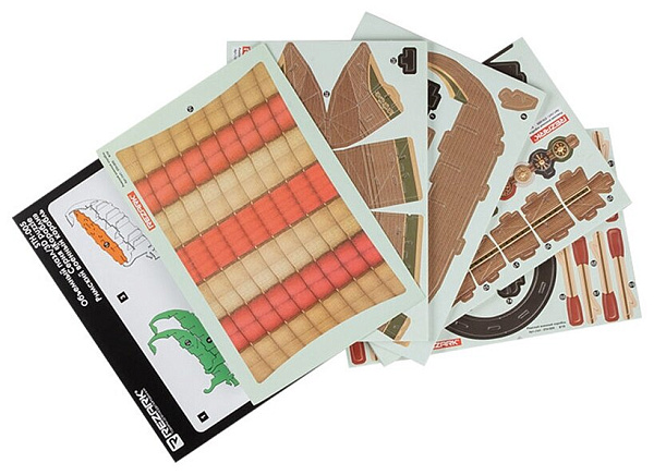 Сборная модель "REZARK" Пазл 3D Серия "Корабли"  85 эл. Римский военный .23х20х23см(пенополистирол)