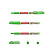 Маркер-текстовыделитель ErichKrause® Visioline V-11, зеленый  (в коробке )