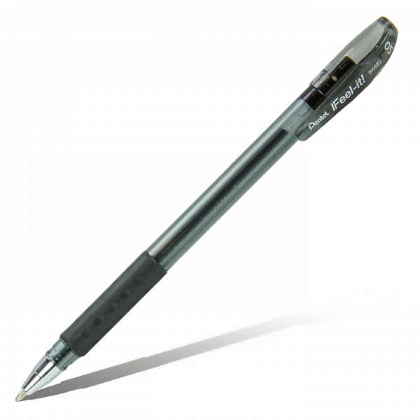 Ручка шариковая "Pentel" Feel it!  d 0.5 мм   черные чернила
