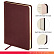 Ежедневник недат. А5 с индексами "VELVET INDEX" (БОРДОВЫЙ)