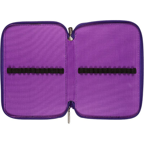 Пенал 2секц. д/дев. 210*140 "deVENTE. Anime Girl" для 44 пр. прямоугол. плотный текстиль на молнии